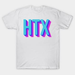 HTX in blue & purple T-Shirt